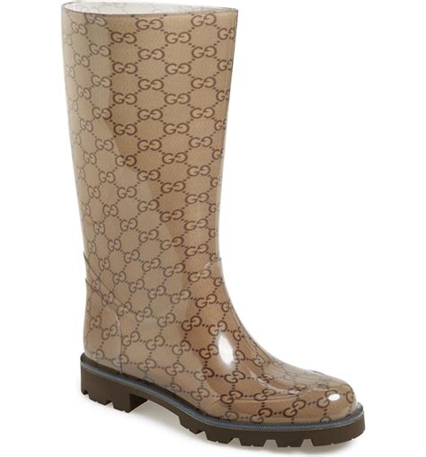 gucci rubber boots sole